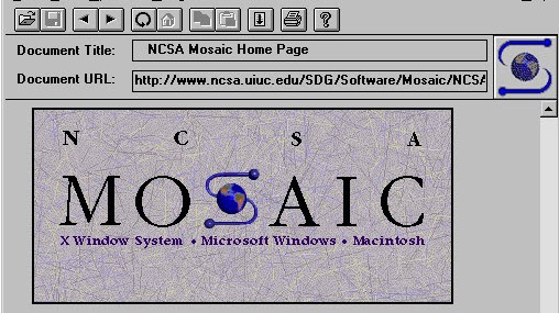 Mosaic prohlížeč